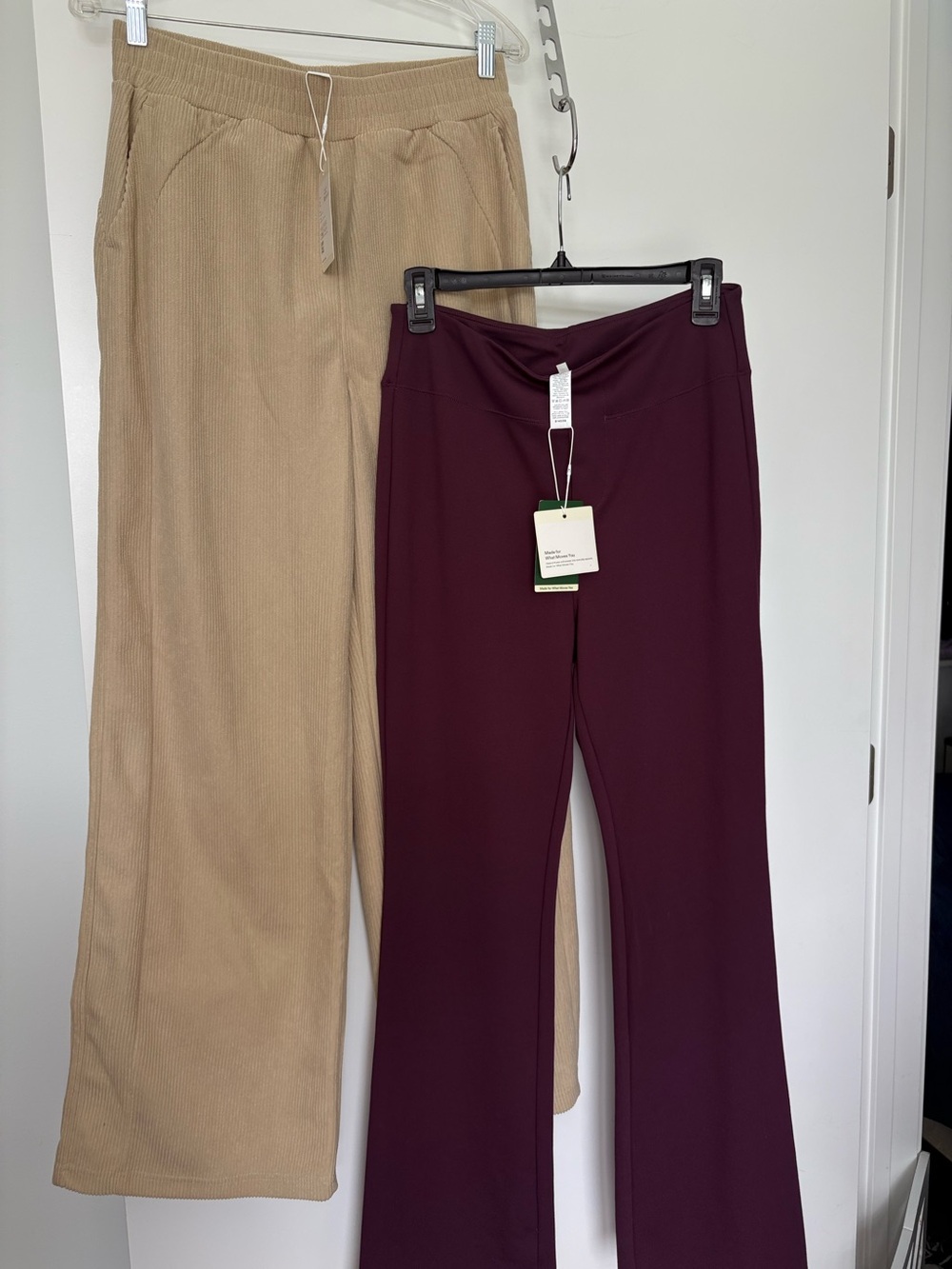 2 Halara Pants Bundle of Two Wide Leg High Waisted Medium Size